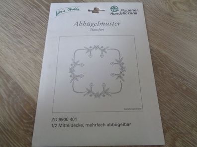 Abbügelmuster / Bügelmuster-Weihnachten Tischdecke ZD 9900 401