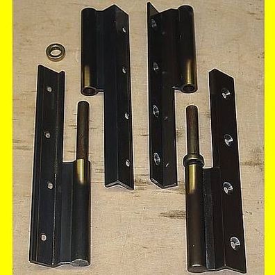 ONI Objektband 31725 - Messing Profil Aufsatzbänder - 180 mm - links - 1 Paar