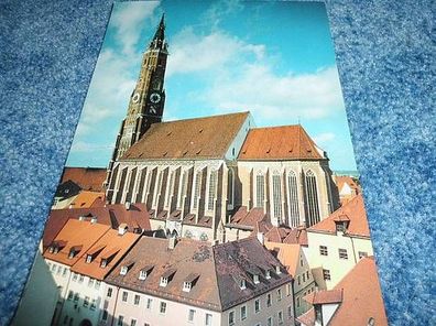 3734 / Ansichtskarte- Landshut-- Stiftskirche Sankt Martin Landshut