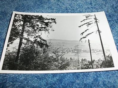 3742 / Ansichtskarte- Blick vom Löbauer Berg 1953
