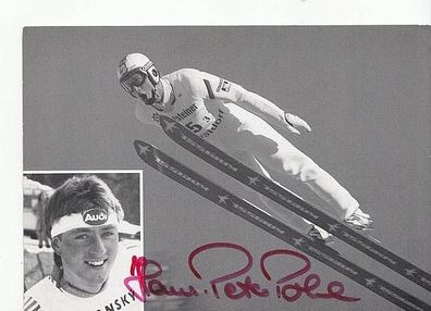 Hans-Peter Pohl Autogrammkarte Original Signiert Skispringen + A46382