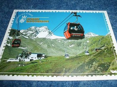 3820 / Ansichtskarte-- Stubaier Gletscherbahn