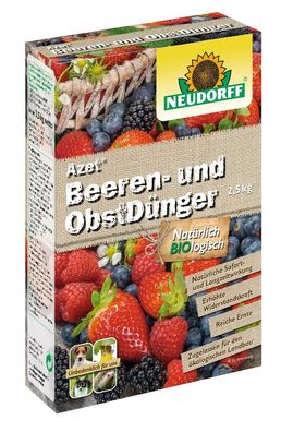 Neudorff Azet® Beeren- und ObstDünger, 2,5 kg