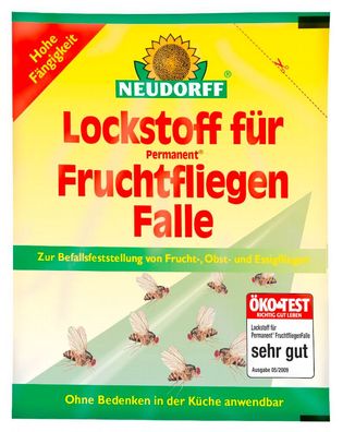Neudorff Lockstoff für Permanent® FruchtfliegenFalle, 30 ml