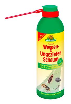 Neudorff Permanent® Wespen- und UngezieferSchaum, 300 ml
