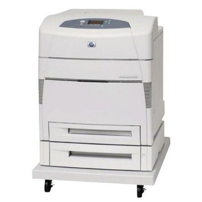 HP Color LaserJet 5550DTN, mit Rollwagen generalüberholter Farblaserdrucker