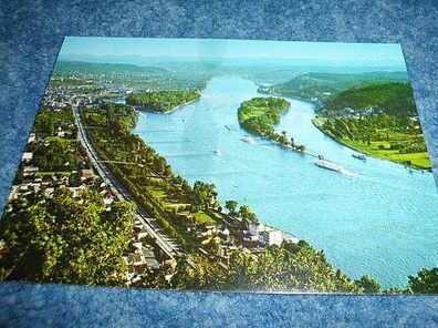 3861 / Ansichtskarte- Der Rhein--Blick auf Insel Grafenwerth und Insel Nonnenwerth