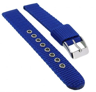 Adora Youngline Kinder Uhrenarmband 16mm blau Textil AY4333 AY4334