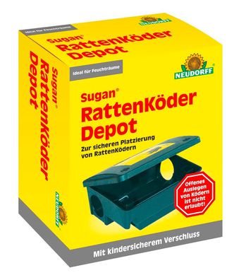 Neudorff Sugan® RattenköderDepot, 1 Stück