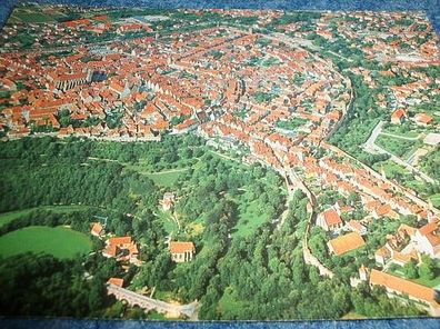3930 / Ansichtskarte- Rothenburg ob der Tauber -- Luftaufnahme