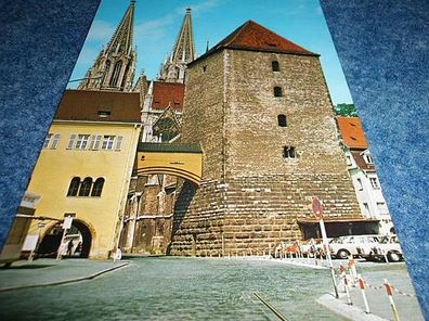 3935 / Ansichtskarte- Regensburg / Donau