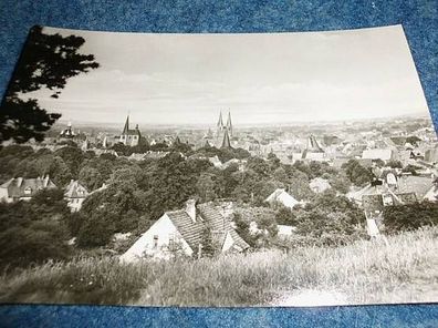3990 / Ansichtskarte- Blick auf Quedlinburg