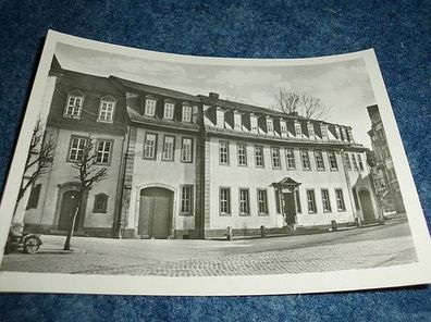 4028 / Ansichtskarte-- Weimar Goethes Wohnhaus