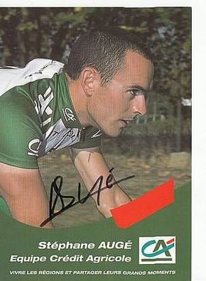 Stephane Auge Autogrammkarte Original Signiert Radfahren + A46485