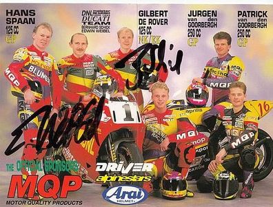 Großer Preis Autogrammkarte Original Signiert Motorsport + A46587