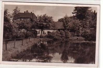 57799 Ak Sommerfrische "Waldhaus" Crottendorf im Erzgebirge 1943