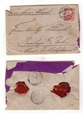 57220 Brief Kolonien von Lome in Togo über Gold Coast nach Berlin 1910