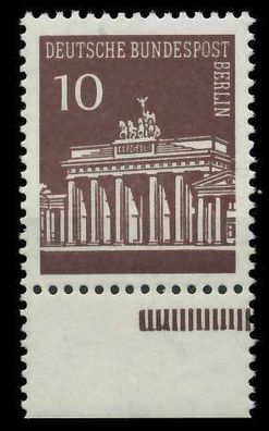 BERLIN DS BRAND. TOR Nr 286P postfrisch URA X906CE6