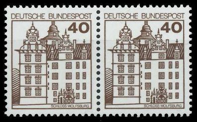 BRD DS BURGEN U. Schlösser Nr 1037 postfrisch WAAGR PAA X906DC6