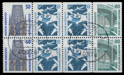 BRD BUND Heftchenblatt Nr HB 33 zentrisch gestempelt X90EE56