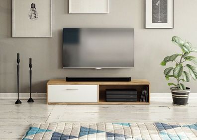 Sideboard Lowboard TV Fernsehschrank SINPLE 140 cm Kommode Highboard