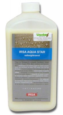 Irsa Aqua Star 1 L für versiegeltes Parkett, Kork, Stein, Linoleum