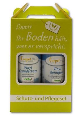 Corpet Vinyl Pflegeset (Grundschutz & Reiniger)