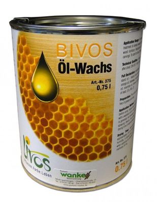 Livos Bivos Öl-Wachs 375 750 ml Auffrischung geölt gewachst