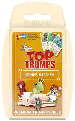 Top Trumps Grimms Märchen Quartettspiel Kartenspiel Quartett Karten Spiel