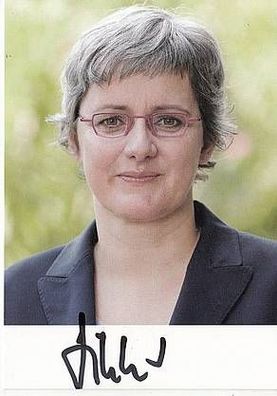 Silke Krebs Autogrammkarte Original Signiert + 7705