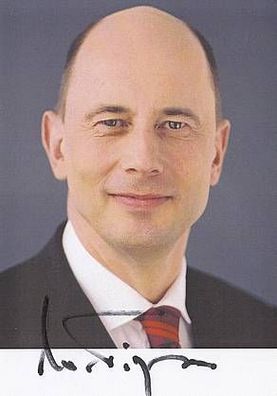 Wolfgan Tiefensee Autogrammkarte Original Signiert + 7737