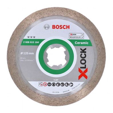 Bosch X-LOCK Dia-Trennscheibe 125x22,23x1,8x10 mm für GWS 10,8-76 V-EC