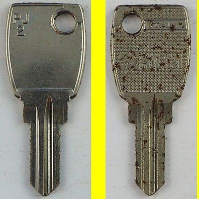 Silca PJ2 - KFZ Schlüsselrohling mit Lagerspuren !