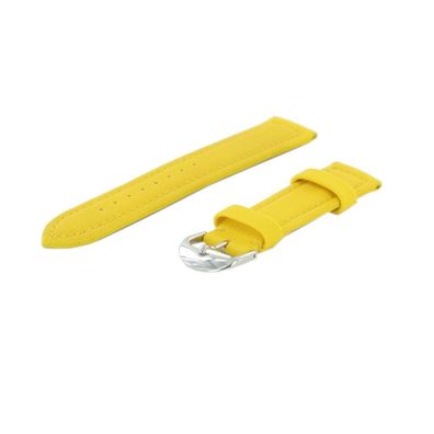Ingersoll Ersatzband für Uhren Leder / Textilband gelb Dornschieße 22 mm