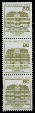 BERLIN DS BURGEN U. Schlösser Nr 674AR postfrisch 3ER S X90F306