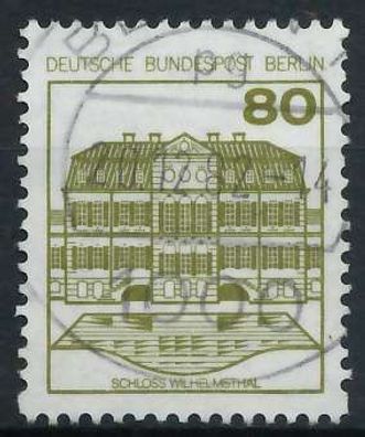 BERLIN DS BURGEN U. Schlösser Nr 674A zentrisch gestempelt X914D1A