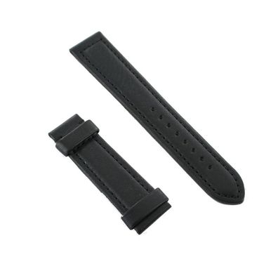 Ingersoll Ersatzband für Uhren Leder schwarz 22 mm