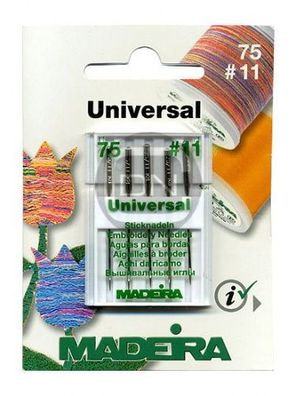 Sticknadel Universal Stärke 75 5er Pack Madeira