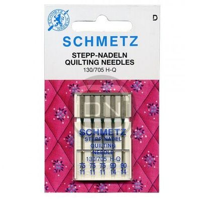 Quilt-Nadel Sortiment Stärke 75 90 5er Pack Schmetz
