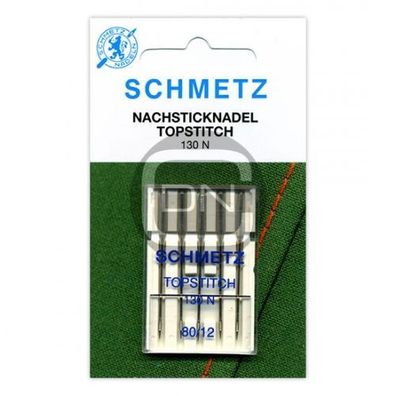 Topstitch Nadel, Stärke 80, 5er Pack (Schmetz)
