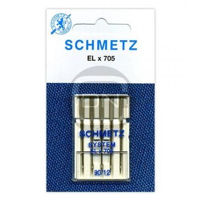 Overlocknadel ELx705 Stärke 90, 5er Pack (Schmetz)
