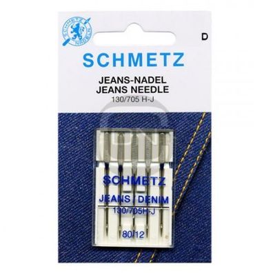 Jeans Nadel Stärke 80 5er Pack Schmetz