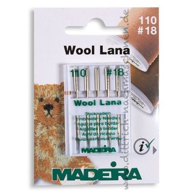 Sticknadel Wool Lana Stärke 110 (Madeira) - 5 Stück