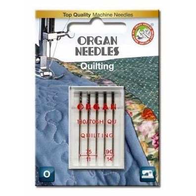 Quilt-Nadel Sortiment Stärke 75, 90, 5er Pack (ORGAN)