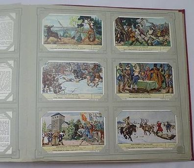 Liebigbilder Niederlande "Geschiedenis van Finland" komplett, um 1920 (15/ Di 1000jj)