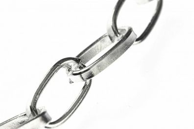 Basisarmband für Charm s Armband Miniblings oval 25mm versilbert