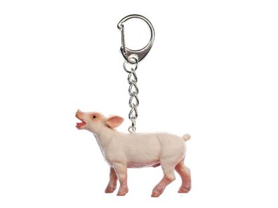 Schwein Schlüsselanhänger Miniblings Schlüsselring Schweinchen Ferkel Bauernhof