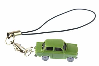 Trabi Trabant Trabbi Handyanhänger Miniblings Modell 1:160 Miniatur Auto grün