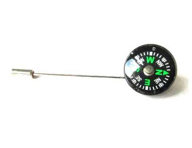 Kompass Krawattennadel Miniblings Anstecknadel Pin Anstecker Reise Traveln 2cm