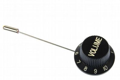 Poti Gitarre Volumen Krawattennadel Krawattenhalter Miniblings Pin Volumenknopf
